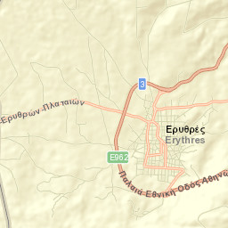 Erythrés Street Map