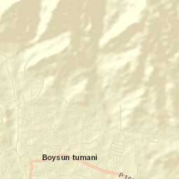 Boysun Street Map