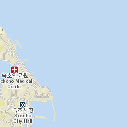 Sokcho-si Street Map