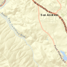 San Andreas Street Map
