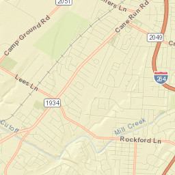 2302 Rockford Ln Shively Kentucky Street Map