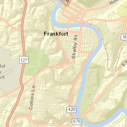 700-788 Capital Avenue, Frankfort, KY Street Map