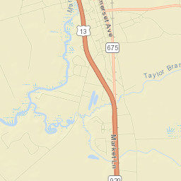 Princess Anne Street Map