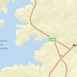 Arquillos Street Map