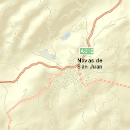 Navas de San Juan Street Map