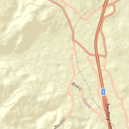 Afidnés Street Map