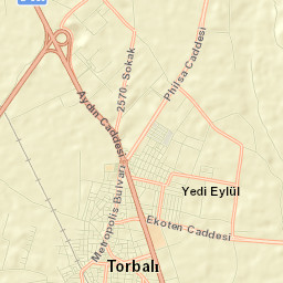 Torbalı Street Map