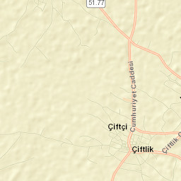 Çiftlik Street Map