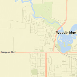 Woodbridge Street Map
