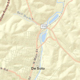 De Soto Street Map