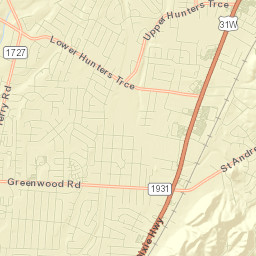 Pleasure Ridge Park Street Map