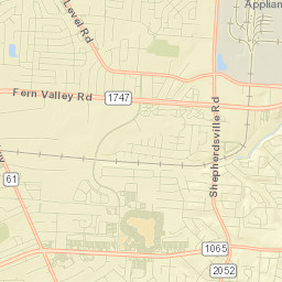 Okolona Street Map