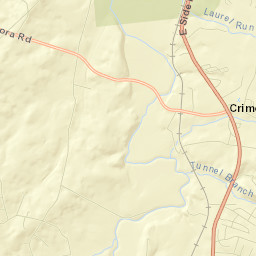 Crimora Street Map