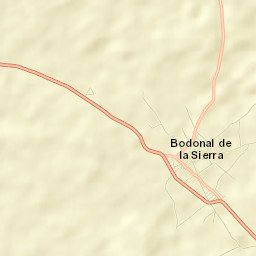 Bodonal de la Sierra Street Map