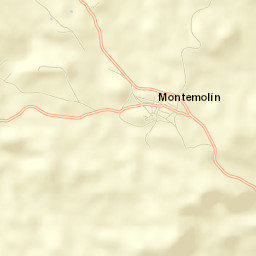 Montemolín Street Map