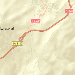 Villanueva del Arzobispo Street Map