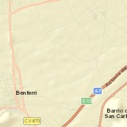 Benferri Street Map