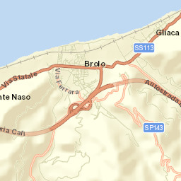 Brolo Street Map