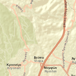 Ágios Stéfanos Street Map