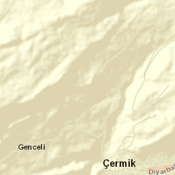 Çermik Street Map