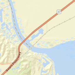 Black Point-Green Point Street Map