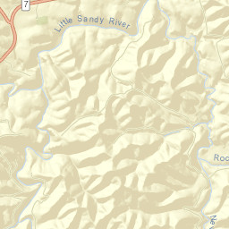 Elliott County Street Map
