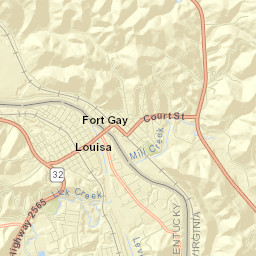 Louisa Street Map
