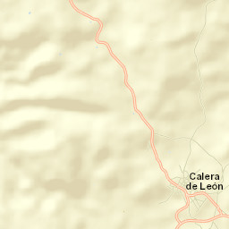 Calera de León Street Map