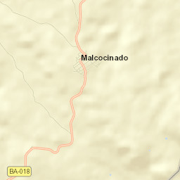 Malcocinado Street Map