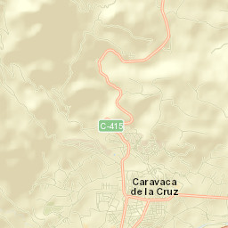 Caravaca Street Map