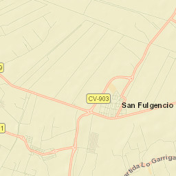 Daya Vieja Street Map