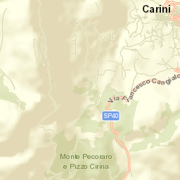 Carini Street Map