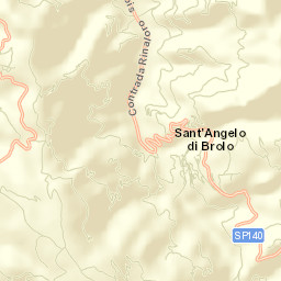 Sant'Angelo di Brolo Street Map