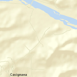 Casignana Street Map
