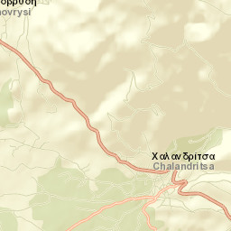 Chalandrítsa Street Map