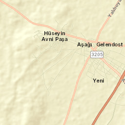 Gelendost Street Map