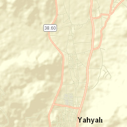 Yahyalı Street Map