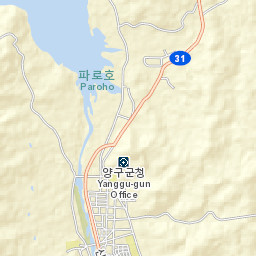 Yanggu-gun Street Map