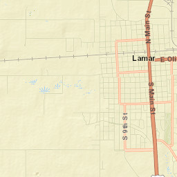 200-298 South Main Street, Lamar, CO Street Map