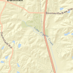 9700-9720 Lakebrook Court Evansville IN Street Map