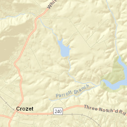 Crozet Street Map