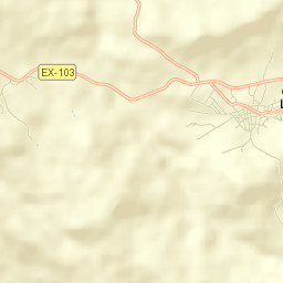 Cabeza la Vaca Street Map