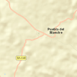 Puebla del Maestre Street Map