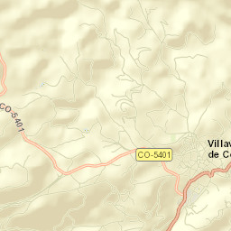 Villaviciosa de Córdoba Street Map