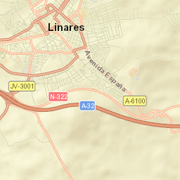 Linares Street Map