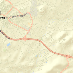 Cehegín Street Map