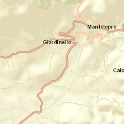 Giardinello Street Map