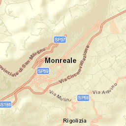 Piano dei Geli Street Map