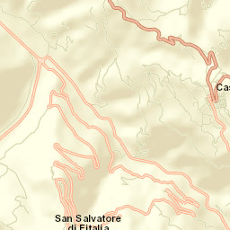 Castell'Umberto Street Map