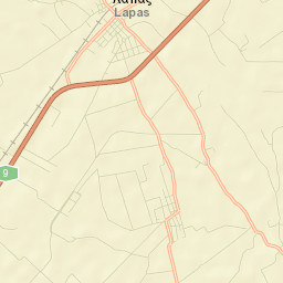 Lápas Street Map